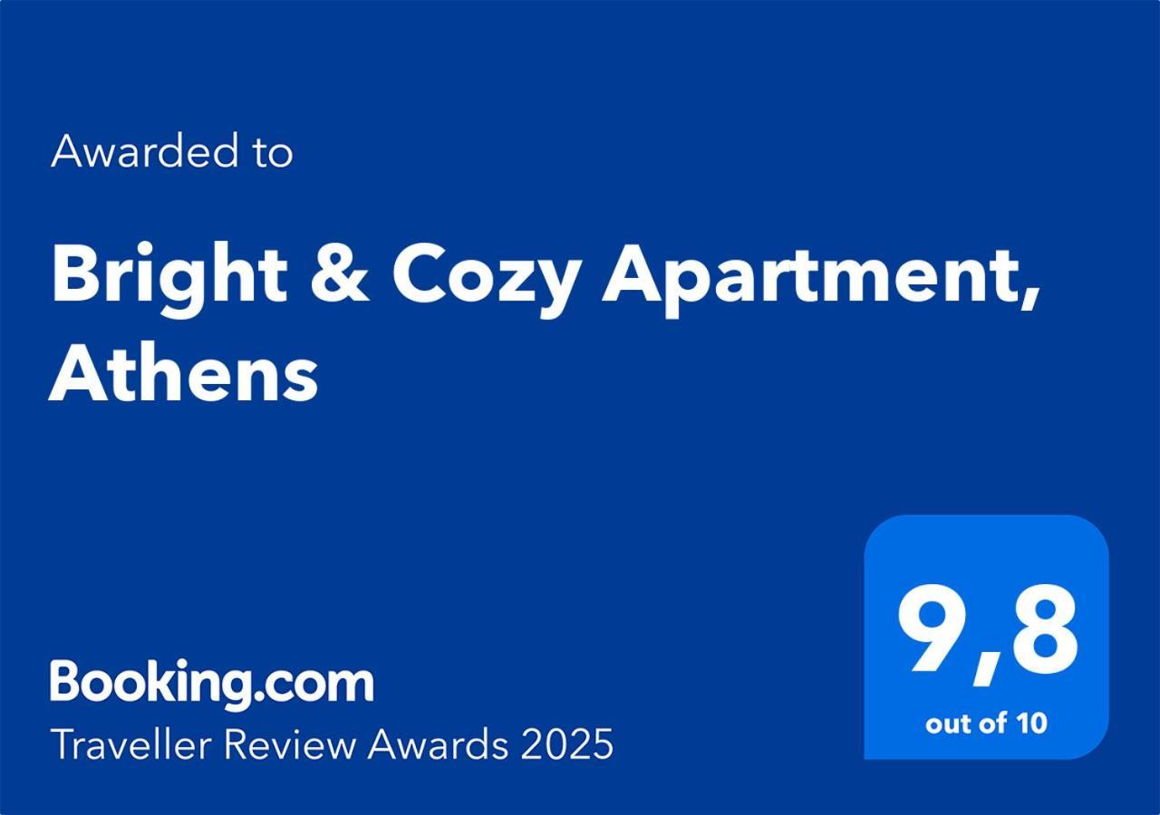 Bright & Cozy Apartment, Athen Exterior foto
